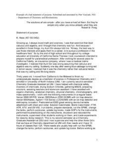 Professional Personal Statement For Graduate School Template Pdf Example