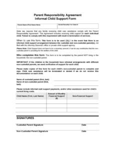 Costum Child Care Assistant Contract Template Doc Sample