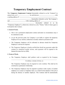 Editable Assistant Accountant Employment Contract Template Pdf