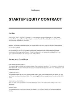 Editable Gift Of Equity Purchase Contract Template  Sample