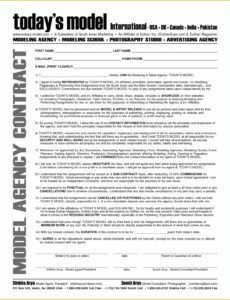Free International Chamber Of Commerce Contract Template Excel Example