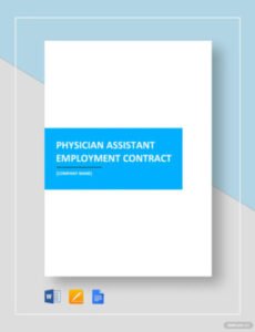 Free Medical Assistant Employment Contract Template Doc Example