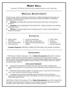 Best Medical Receptionist Performance Review Template Excel Sample