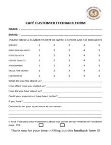 Best Restaurant Manager Performance Review Template  Sample