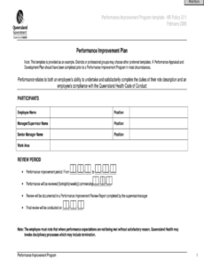 Editable Follow Up Performance Review Template Excel Example