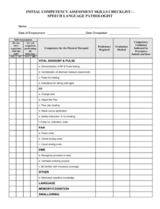 Free Competency Based Performance Review Template Doc Sample