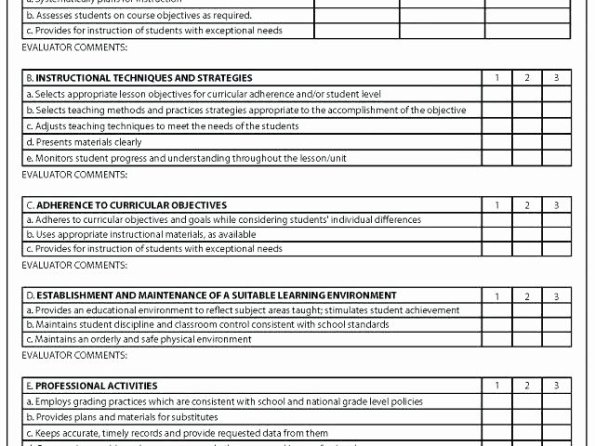 Printable 6 Month Performance Review Template Pdf Sample