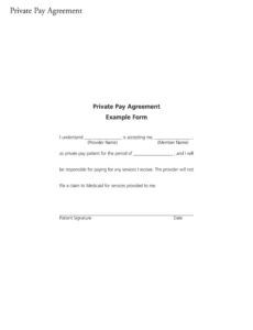 Costum Payment Plan Contract Agreement Template Pdf Example