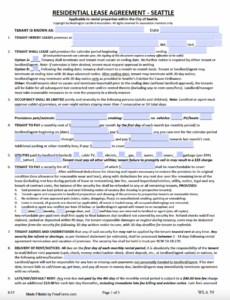 Costum Tenants In Common Contract Template Word Example