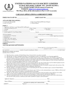 Free Car Payment Agreement Contract Template  Sample