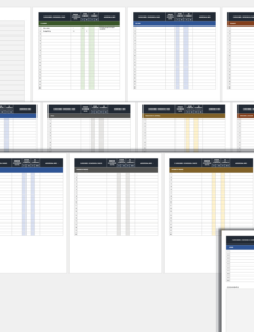 Printable Contract Scope Of Work Template Excel Sample