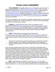 Printable Contract To Buy A House Template Pdf Example