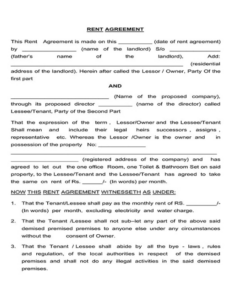 Printable Purchase And Sale Contract Template Doc Example