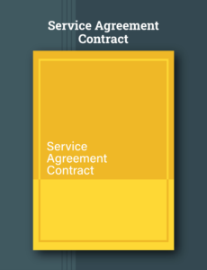 Professional Simple Service Agreement Contract Template  Example