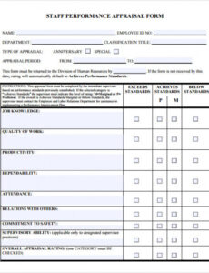 Best Board Performance Review Template Excel Sample