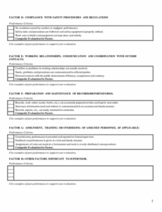 Costum Automotive Technician Performance Review Template Doc Sample