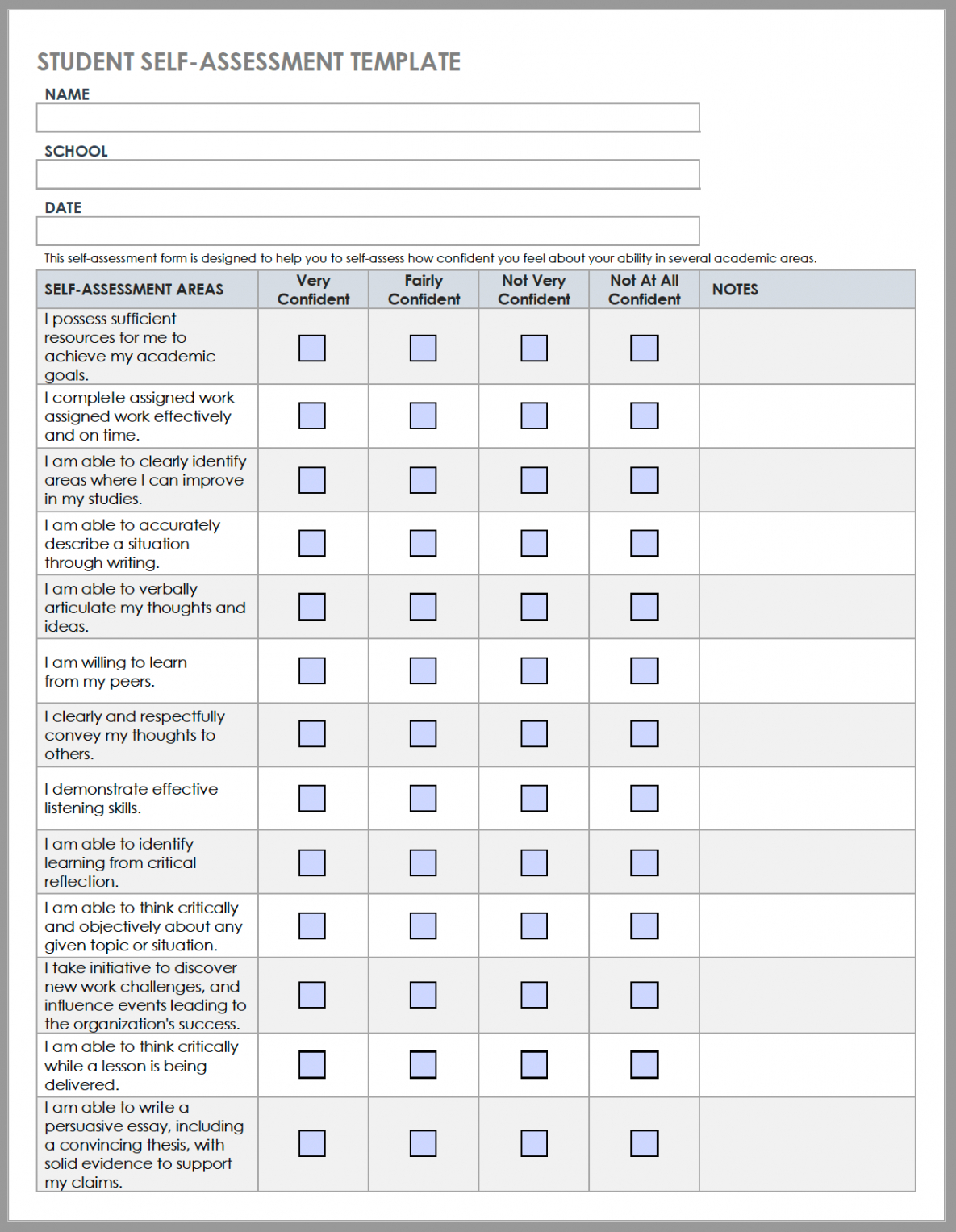 Editable Individual Performance Review Template Pdf Sample