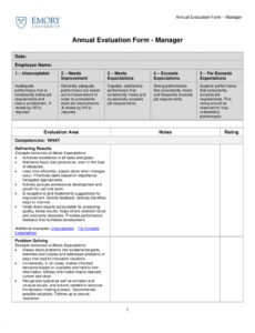 Free Dental Office Manager Performance Review Template Doc Example