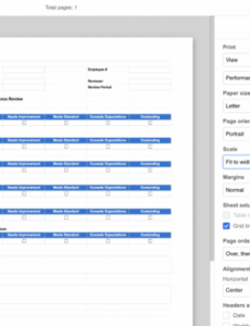 Professional Pharmacy Technician Performance Review Template Excel Sample