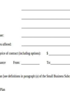 Professional Small Business Business Contract Template Word