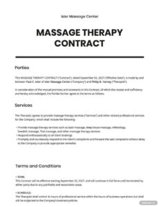 Best Couples Counselling Contract Template Doc Example