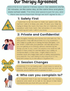 Best Student Counselling Contract Template Word