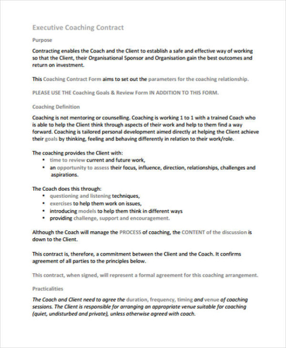 Costum Couples Counselling Contract Template Pdf Sample