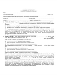 Editable Furniture Sales Contract Template Pdf Example