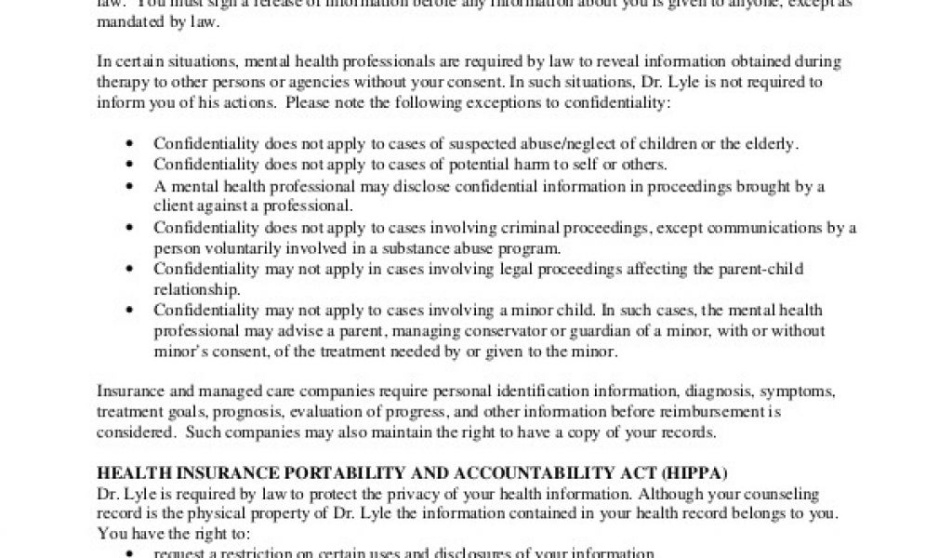 Free Student Counselling Contract Template Word Example