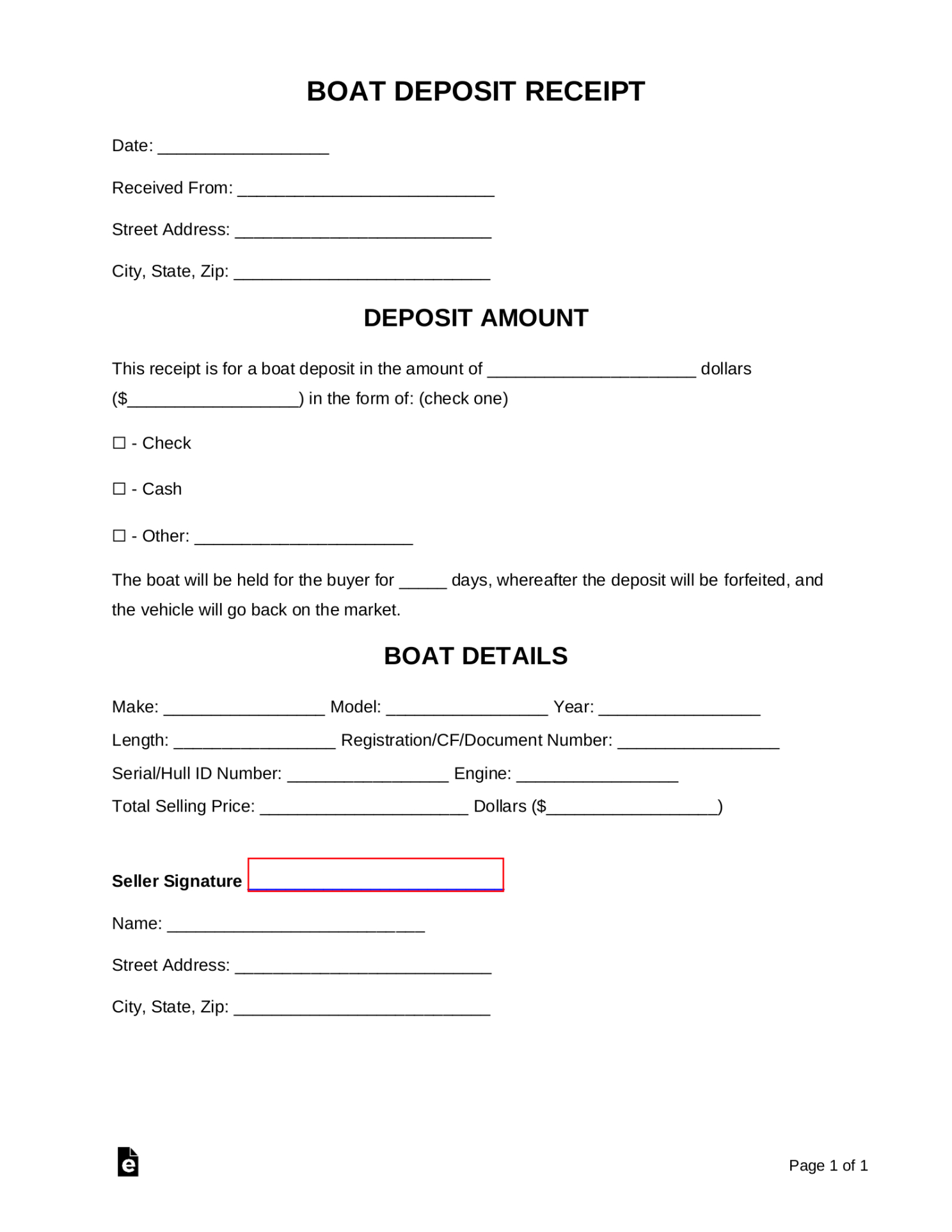 Free Yacht Charter Contract Template  Sample