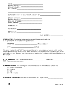 California Divorce Default With Agreement Template california-divorce-default-with-agreement-template