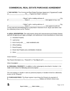 commercial-real-estate-purchase-agreement-template