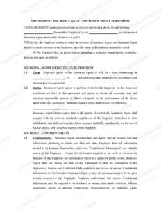 independent-insurance-agent-agreement-template