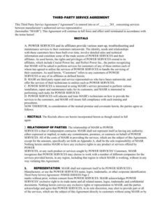 third-party-service-provider-agreement-template